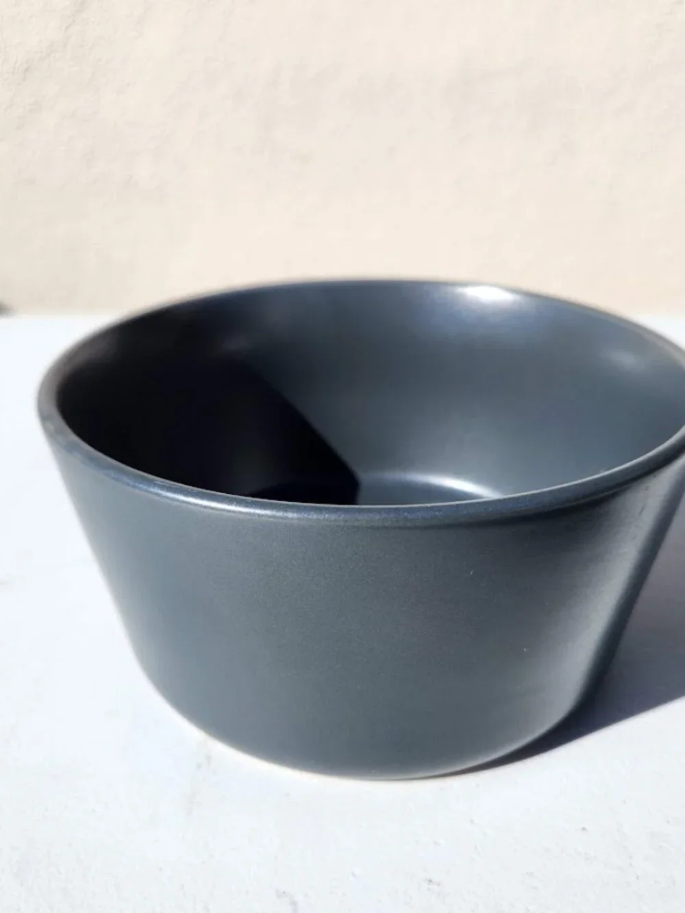 NEW Stone Lain Stoneware Round Bowl Dinnerware Gray Replacement Matte Minimalist